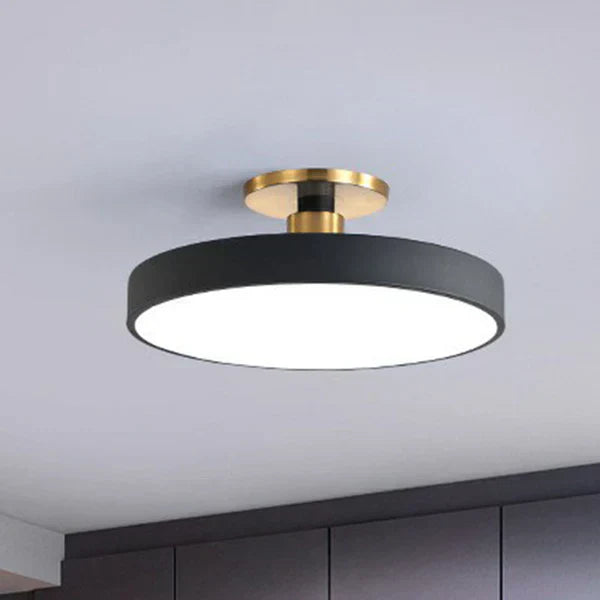 Lampe de Plafond Scandinave Moderne - Éclairage Ambiant Doux et Élégant