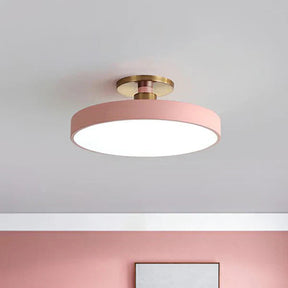 Lampe de Plafond Scandinave Moderne - Éclairage Ambiant Doux et Élégant