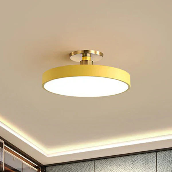Lampe de Plafond Scandinave Moderne - Éclairage Ambiant Doux et Élégant
