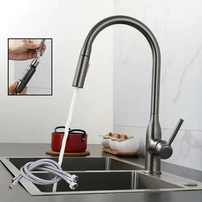 Robinet de Cuisine avec Douchette Extractible - Design Élégant et Installation Facile