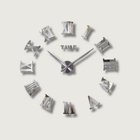 Horloge Murale Géométrique Moderne - Élégance Minimaliste et Précision Quartz
