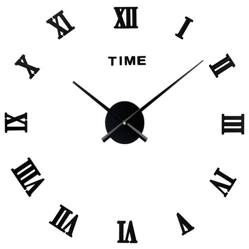 Horloge Murale Géométrique Moderne - Élégance Minimaliste et Précision Quartz