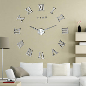 Horloge Murale Géométrique Moderne - Élégance Minimaliste et Précision Quartz