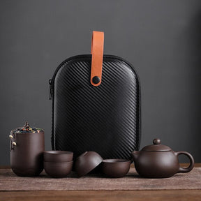 Ensemble de Thé en Céramique - Design Minimaliste et Élégant