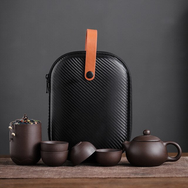 Ensemble de Thé en Céramique - Design Minimaliste et Élégant
