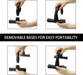 Barres de Pompes Antidérapantes - Entraînement Stable et Ergonomique