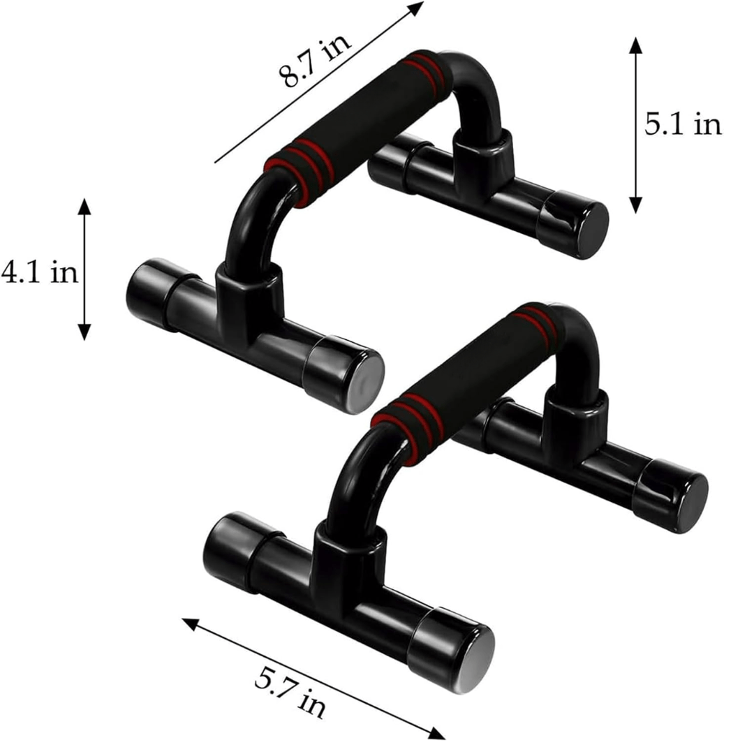 Barres de Pompes Antidérapantes - Entraînement Stable et Ergonomique