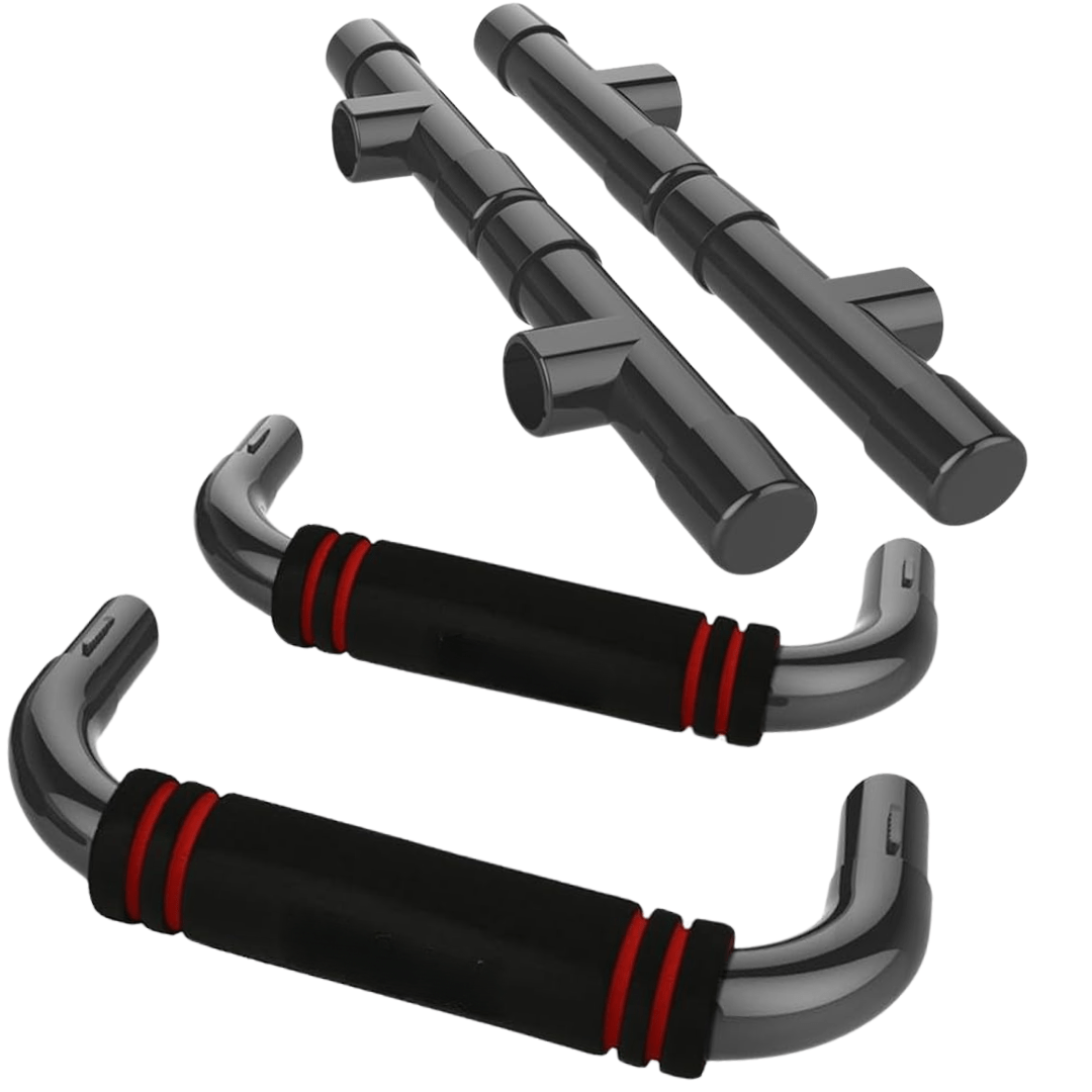 Barres de Pompes Antidérapantes - Entraînement Stable et Ergonomique