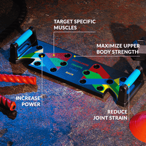 Entraîneur de Pompes Ergonomique - Confort et Efficacité pour Haut du Corps