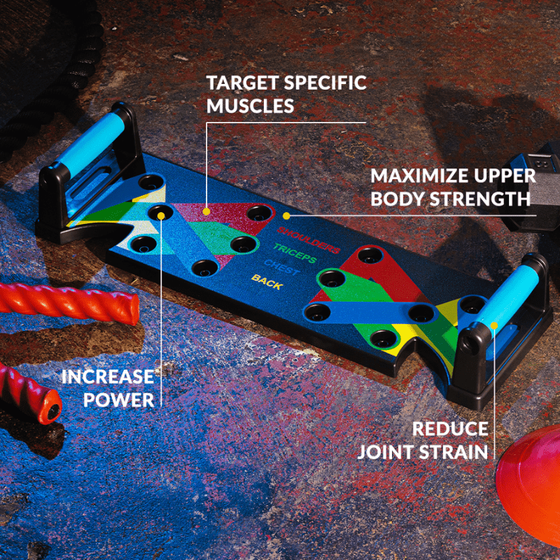Entraîneur de Pompes Ergonomique - Confort et Efficacité pour Haut du Corps