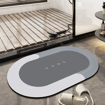 Tapis de Bain Absorbant et Séchant Rapidement - Confort Moelleux et Entretien Facile