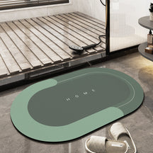 Tapis de Bain Absorbant et Séchant Rapidement - Confort Moelleux et Entretien Facile