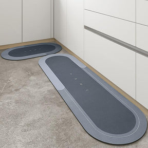 Tapis de Bain Absorbant et Séchant Rapidement - Confort Moelleux et Entretien Facile
