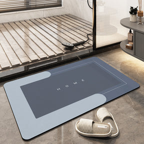 Tapis de Bain Absorbant et Séchant Rapidement - Confort Moelleux et Entretien Facile