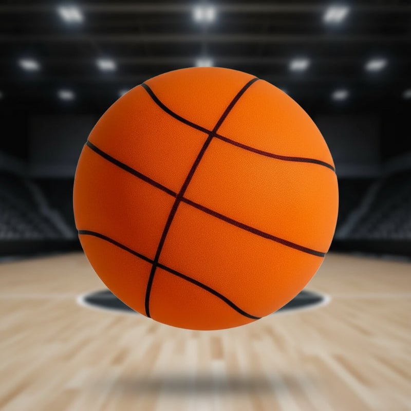 Ballon de Basket Silencieux | Entraînement Discret à Domicile