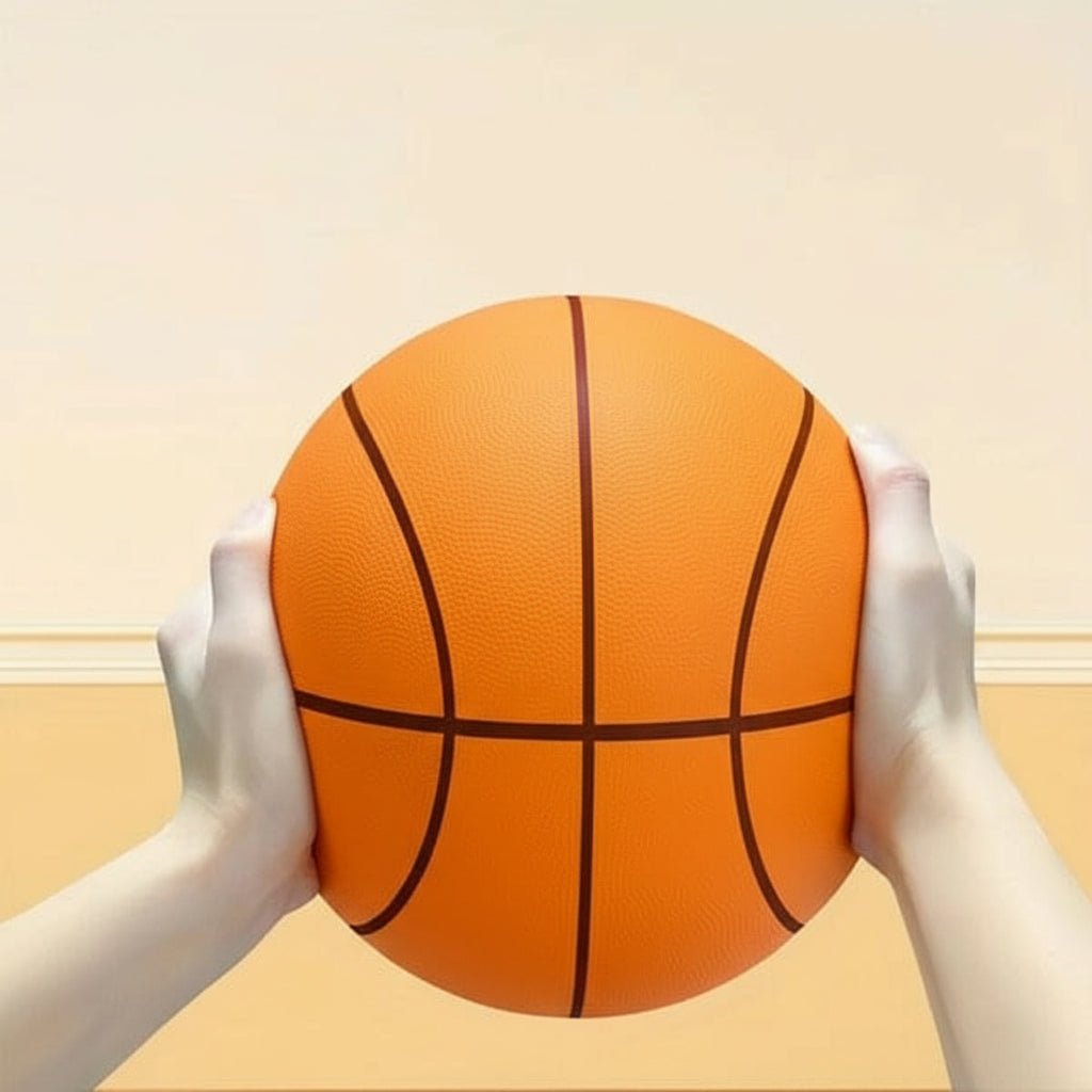 Ballon de Basket Silencieux | Entraînement Discret à Domicile
