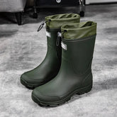 Bottes de Pluie Mi-mollet pour Femmes - Légères et Imperméables avec Adhérence