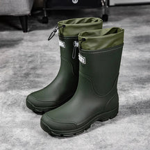 Bottes de Pluie Mi-mollet pour Femmes - Légères et Imperméables avec Adhérence