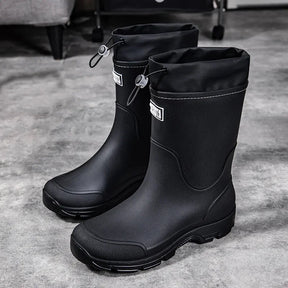 Bottes de Pluie Mi-mollet pour Femmes - Légères et Imperméables avec Adhérence