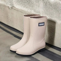 Bottes de Pluie Mi-Mollet pour Femmes - Imperméables et Antidérapantes