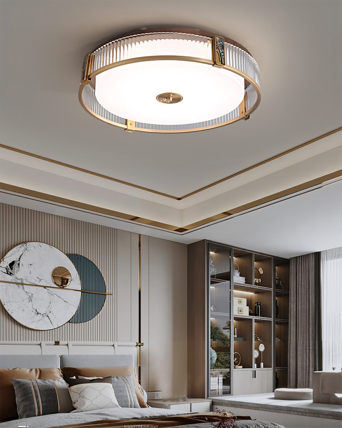 Lampe de Plafond Élégante - Ambiance Raffinée et Moderne