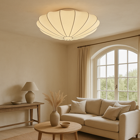 Lampe de Plafond Moderne et Élégante - Design Sculptural et Atmosphère Chaleureuse