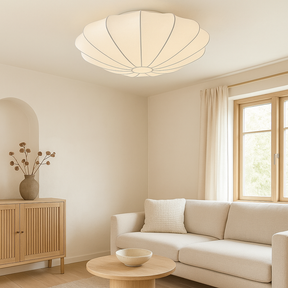 Lampe de Plafond Moderne et Élégante - Design Sculptural et Atmosphère Chaleureuse