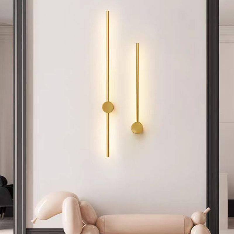 Applique Murale Linéaire Moderne - Design Élégant et Atmosphère Chaleureuse
