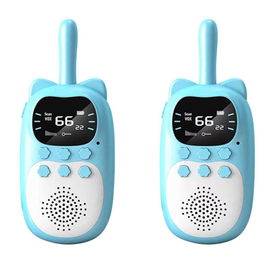 Talkies-walkies Rechargeables pour Enfants - Portée de 3 km et Design Durable