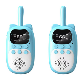 Talkies-walkies Rechargeables pour Enfants - Portée de 3 km et Design Durable