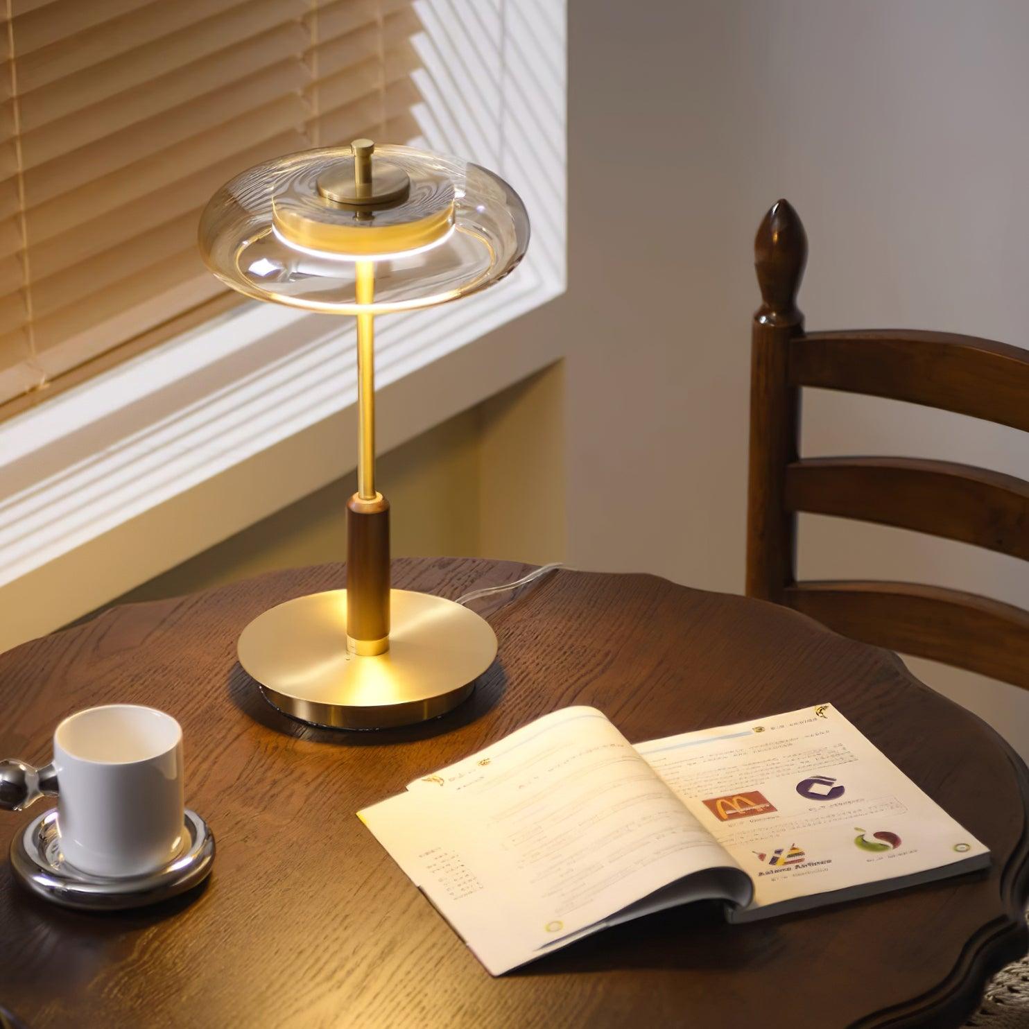 Lampe de Table Football - Design Élégant avec Lumière Chaude