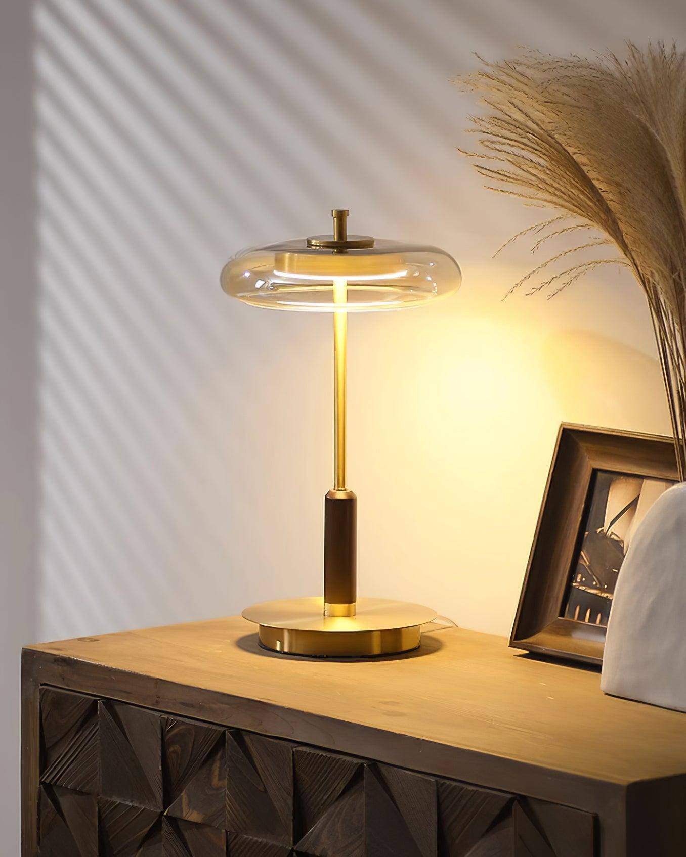 Lampe de Table Football - Design Élégant avec Lumière Chaude