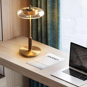 Lampe de Table Football - Design Élégant avec Lumière Chaude