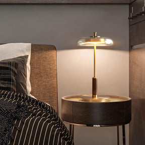 Lampe de Table Football - Design Élégant avec Lumière Chaude