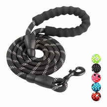 Laisse Réfléchissante pour Chien - Nylon Durable et Crochet Rotatif 360°