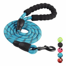 Laisse Réfléchissante pour Chien - Nylon Durable et Crochet Rotatif 360°