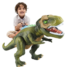 Dinosaur Interactif à Télécommande - Marche, Rugit et S'Illumine