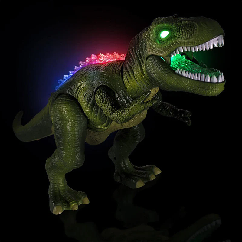 Dinosaur Interactif à Télécommande - Marche, Rugit et S'Illumine