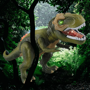Dinosaur Interactif à Télécommande - Marche, Rugit et S'Illumine