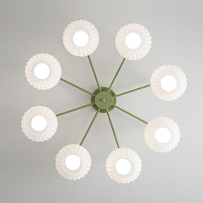 Lampe de Plafond Élégante en Verre - Design Moderne et Lumière Chaude