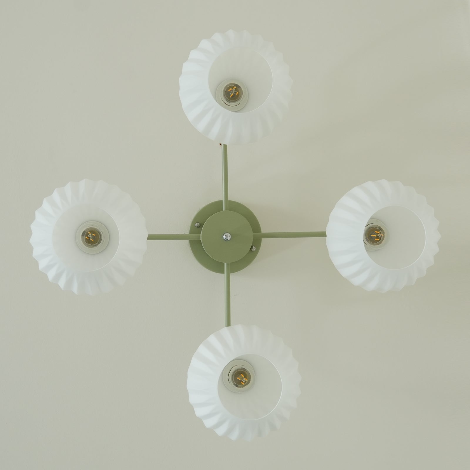 Lampe de Plafond Élégante en Verre - Design Moderne et Lumière Chaude