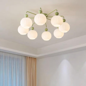Lampe de Plafond Élégante en Verre - Design Moderne et Lumière Chaude
