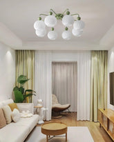 Lampe de Plafond Élégante en Verre - Design Moderne et Lumière Chaude