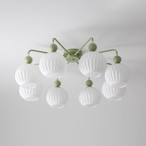 Lampe de Plafond Élégante en Verre - Design Moderne et Lumière Chaude