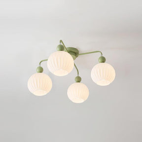 Lampe de Plafond Élégante en Verre - Design Moderne et Lumière Chaude