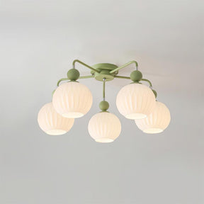 Lampe de Plafond Élégante en Verre - Design Moderne et Lumière Chaude
