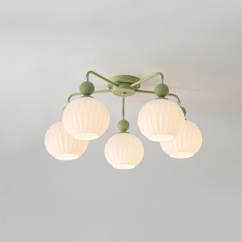 Lampe de Plafond Élégante en Verre - Design Moderne et Lumière Chaude