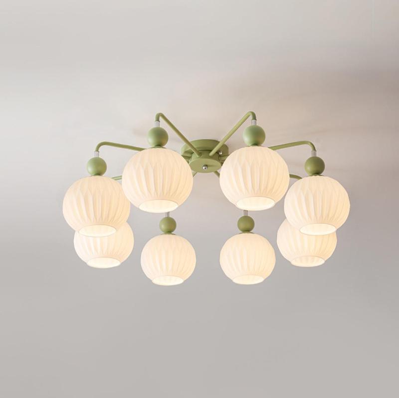 Lampe de Plafond Élégante en Verre - Design Moderne et Lumière Chaude