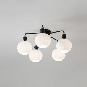 Lampe de Plafond Élégante en Verre - Design Moderne et Lumière Chaude