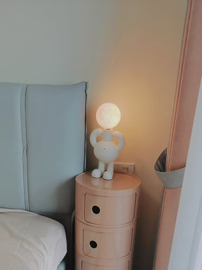 Lampe de Table Robotique - Design Créatif et Éclairage Joyeux